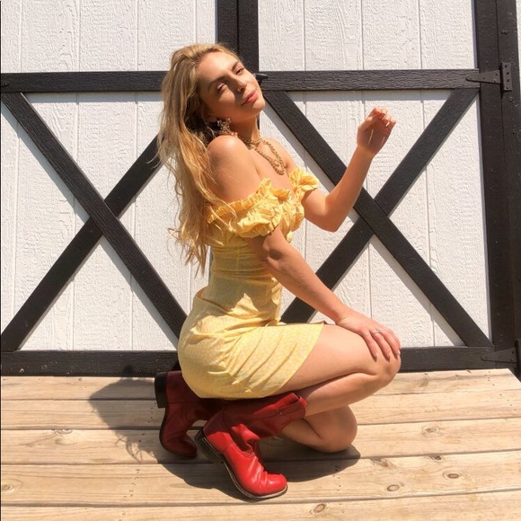 5⭐️ FAV BESTSELLER Puff Sleeve Floral Boho Dress - Picture 5 of 7